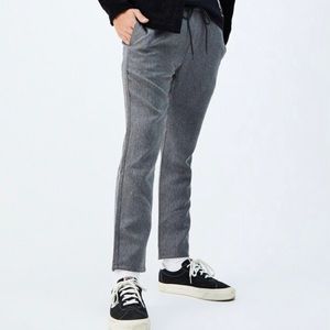NWT Pacsun Gray Herringbone Menswear Trousers Men’s Size XS or S